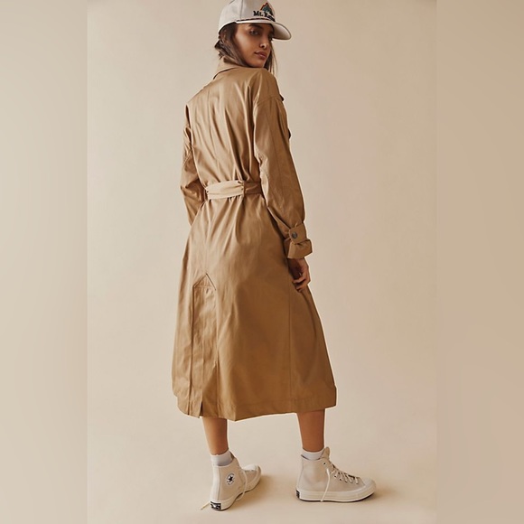 Soho Rain Trench Coat Free People - Picture 4 of 12
